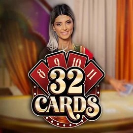 32 Cards online game logo by Ezugi on flash-dash.nl