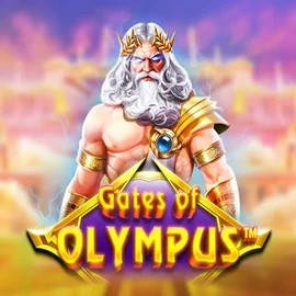 Gates of Olympus slot logo by Pragmatic Play at FlashDash CasinoGates of Olympus