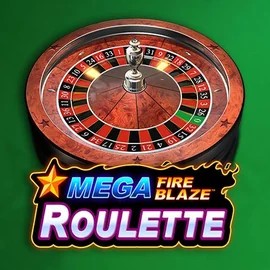 Official Table Games logo: Mega Fire Blaze Roulette by Playtech at FlashDash Casino